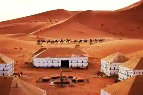 Donde dormir en el Desierto de Merzouga en Marruecos