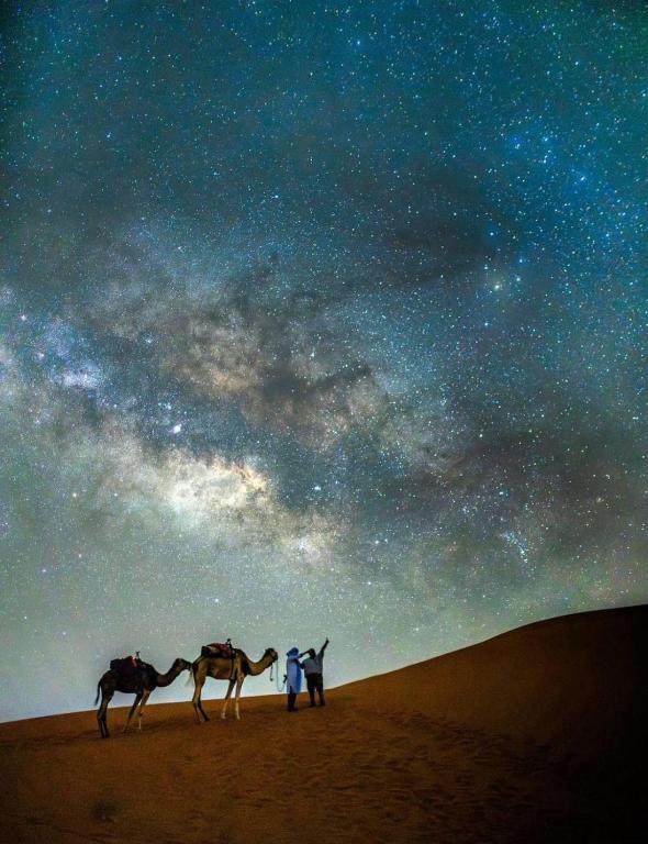 ¿Puedes ver la Vía Láctea en Merzouga?
