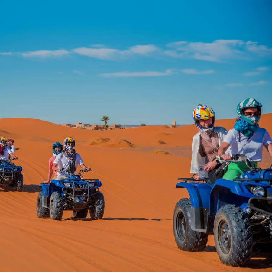 Las excursiones en quad por el desierto de Merzouga:¡Reserva!