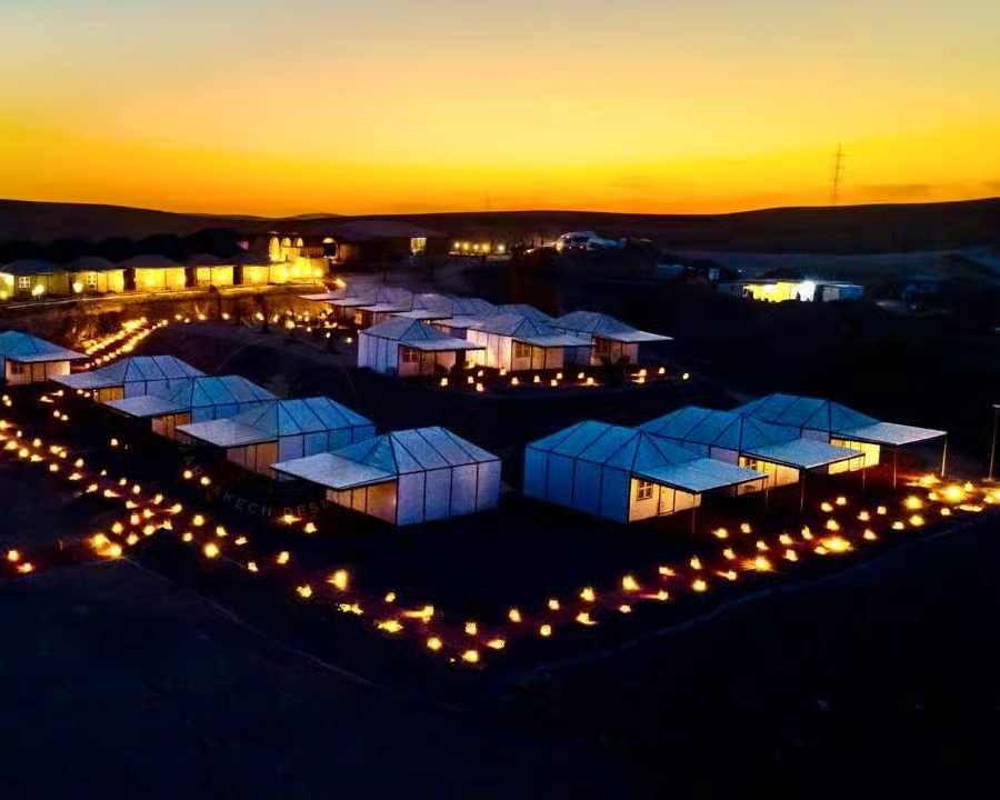 Noche en el desierto de Agafay desde Marrakech