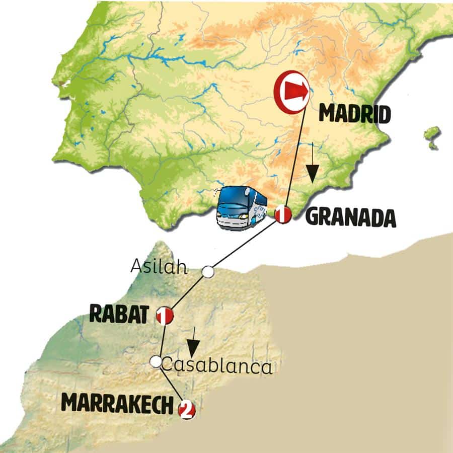 Viaje a Marruecos desde Madrid, Guía, Rutas, Consejos